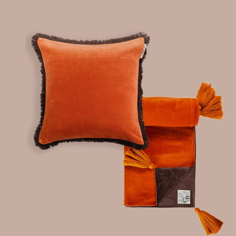 Ro Putetrekk + Rust-brun Ly Pledd