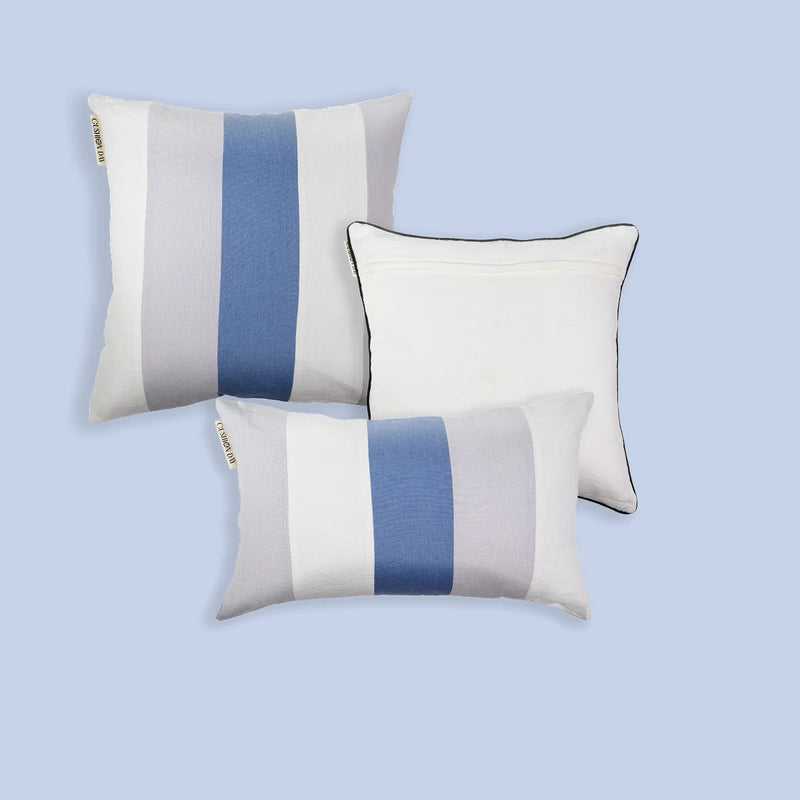 Sky conscious cushions lin Putetrekk + Hvitlin Putetrekk