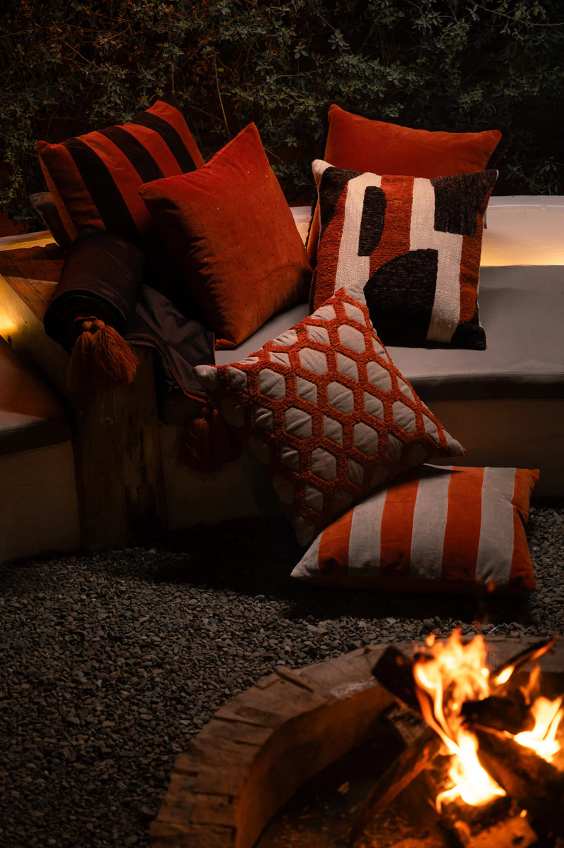 Ro Kolleksjonen - 5 putetrekk 45 cm x 45 cm , 50 cm x 50 cm