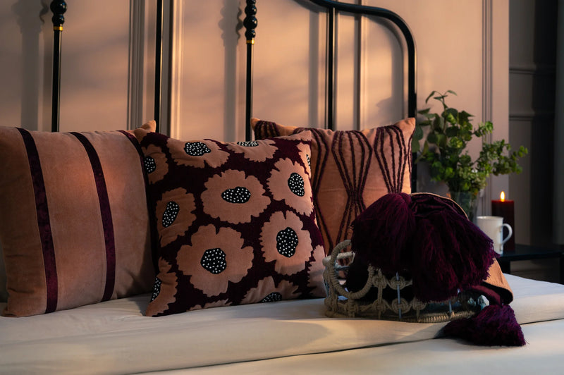 Himmelblush - Mocha Mousse Fløyel Putetrekk