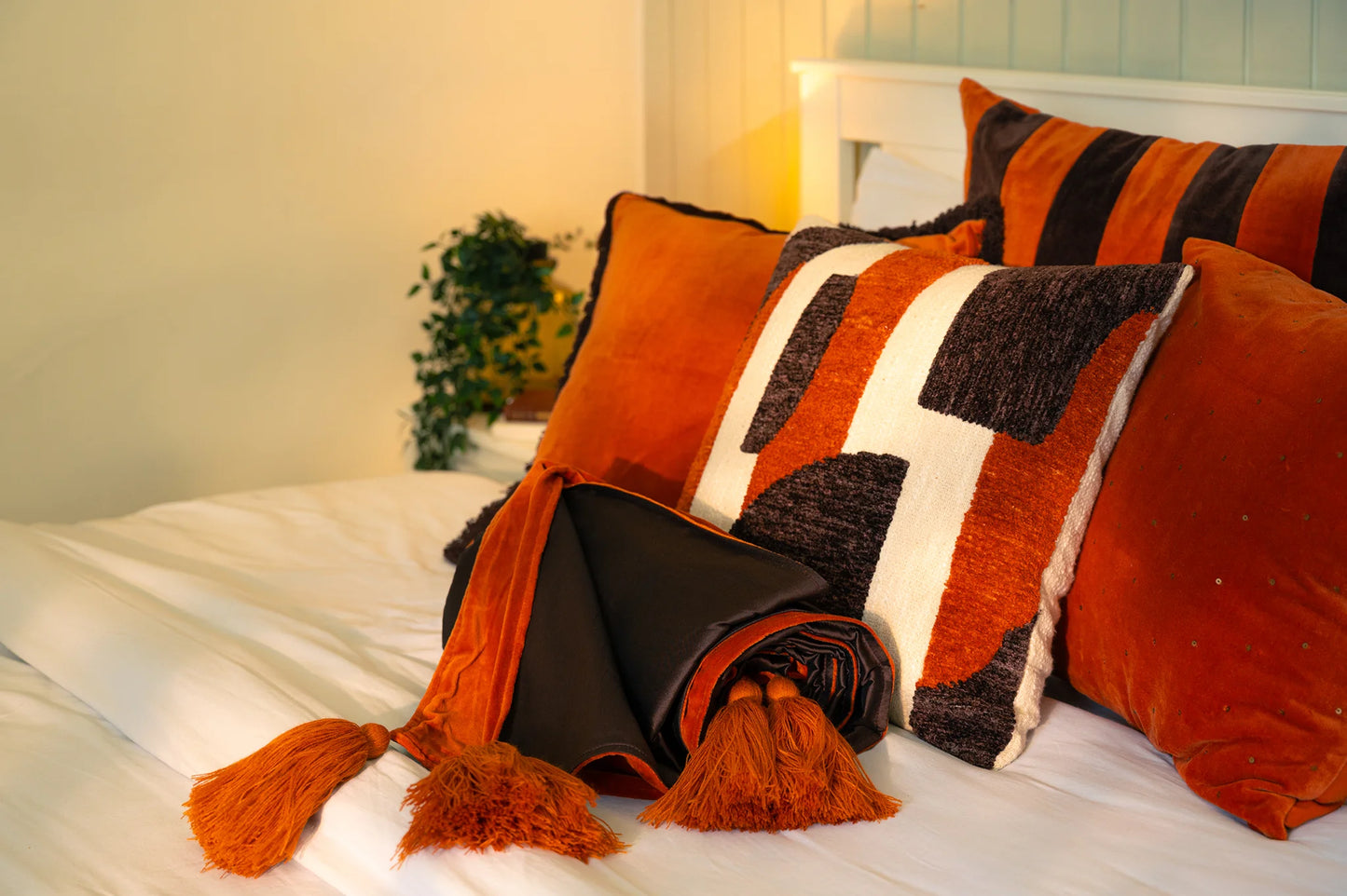 Symfoni Putetrekk + Rust-brun Ly Pledd