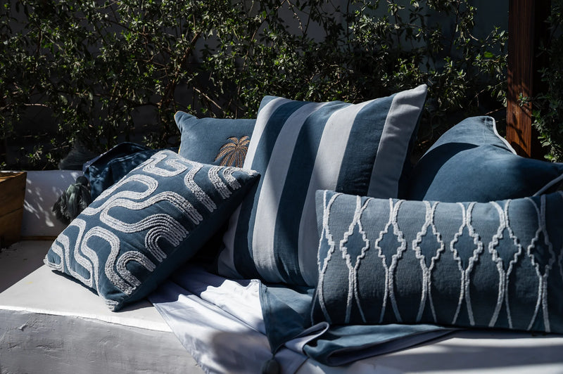 Sogne - Fjord Fløyel Putetrekk