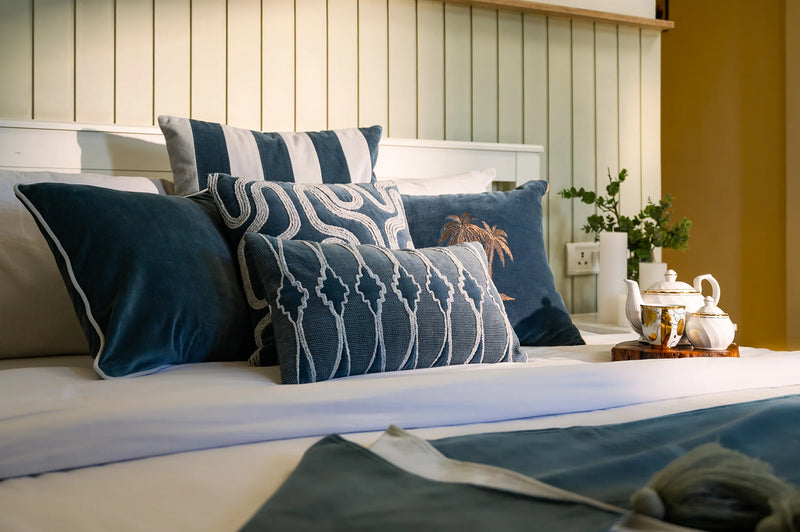 Sogne - Fjord Fløyel Putetrekk