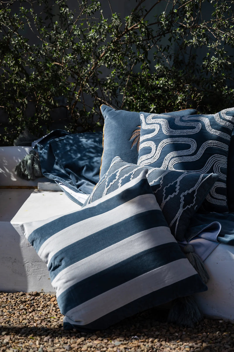 Sogne - Fjord Fløyel Putetrekk