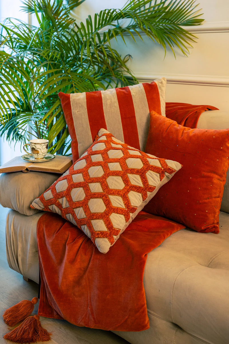 Vevro - Ro Fløyel Putetrekk