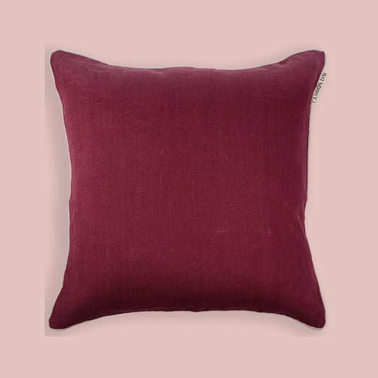 Vinlin - Lin Putetrekk + Fjell Vin - Conscious Cushions Putetrekk