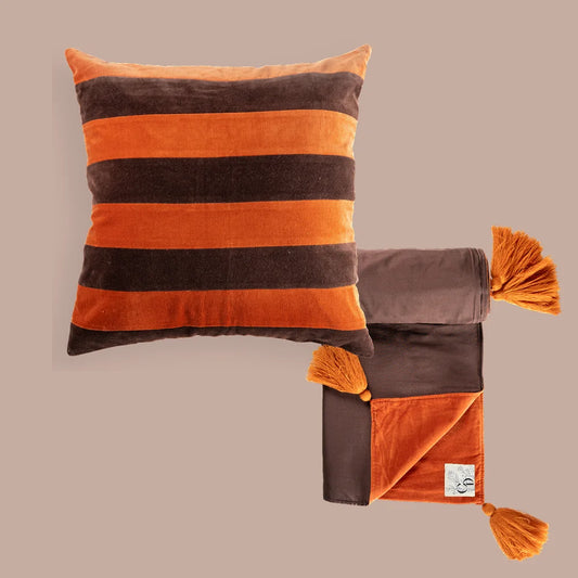 Symfoni Putetrekk + Rust-brun Ly Pledd