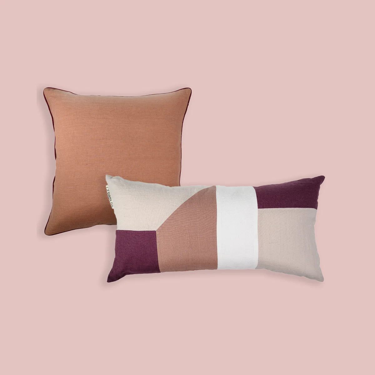 Roslin – Lin Putetrekk + Fjell Vin - Conscious Cushions Putetrekk