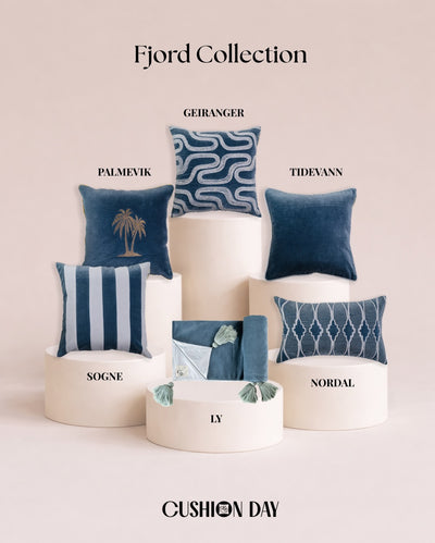 Bright yellow and teal bedroom