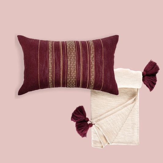 Linde Putetrekk + Krem Hygge Pledd