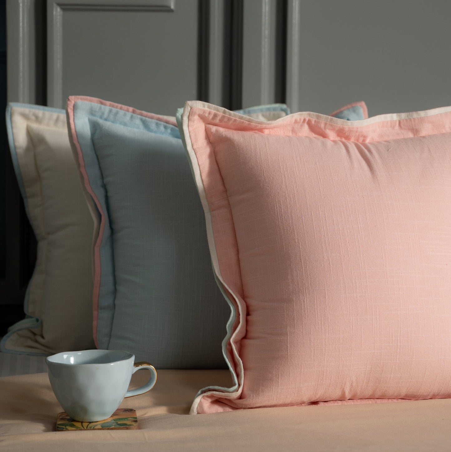 Lysro Blush pynteputetrekk 45x45 cm