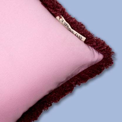 Fløyelsbris Blush fløyelsputetrekk  50x50 cm