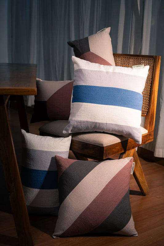 Fjell Blå - Conscious Cushions Putetrekk