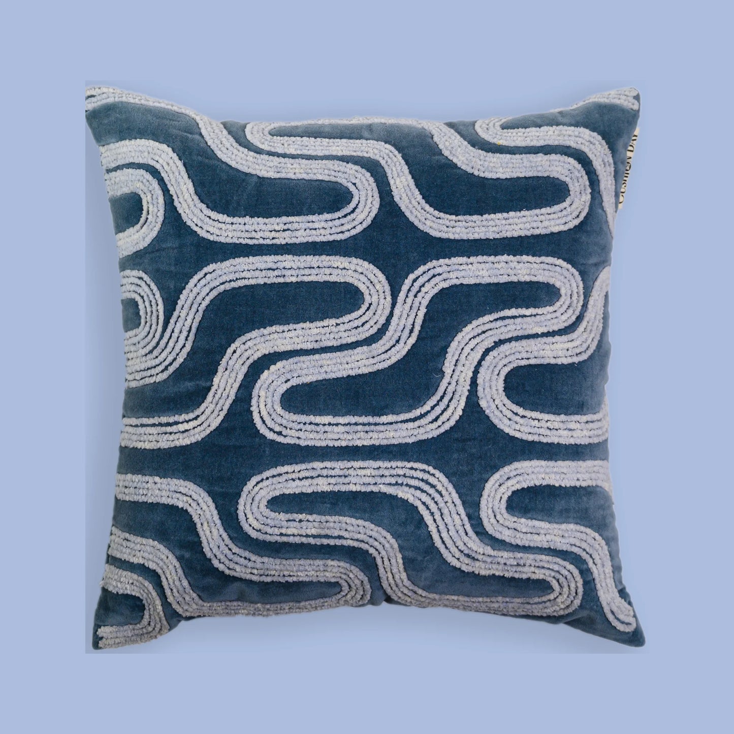 Geiranger - Fjord Fløyel Putetrekk