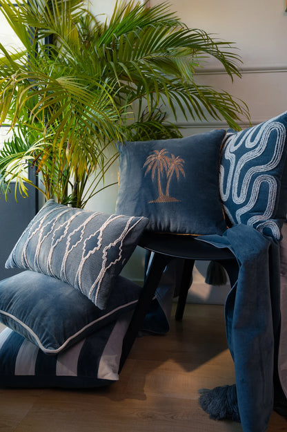 Geiranger - Fjord Fløyel Putetrekk