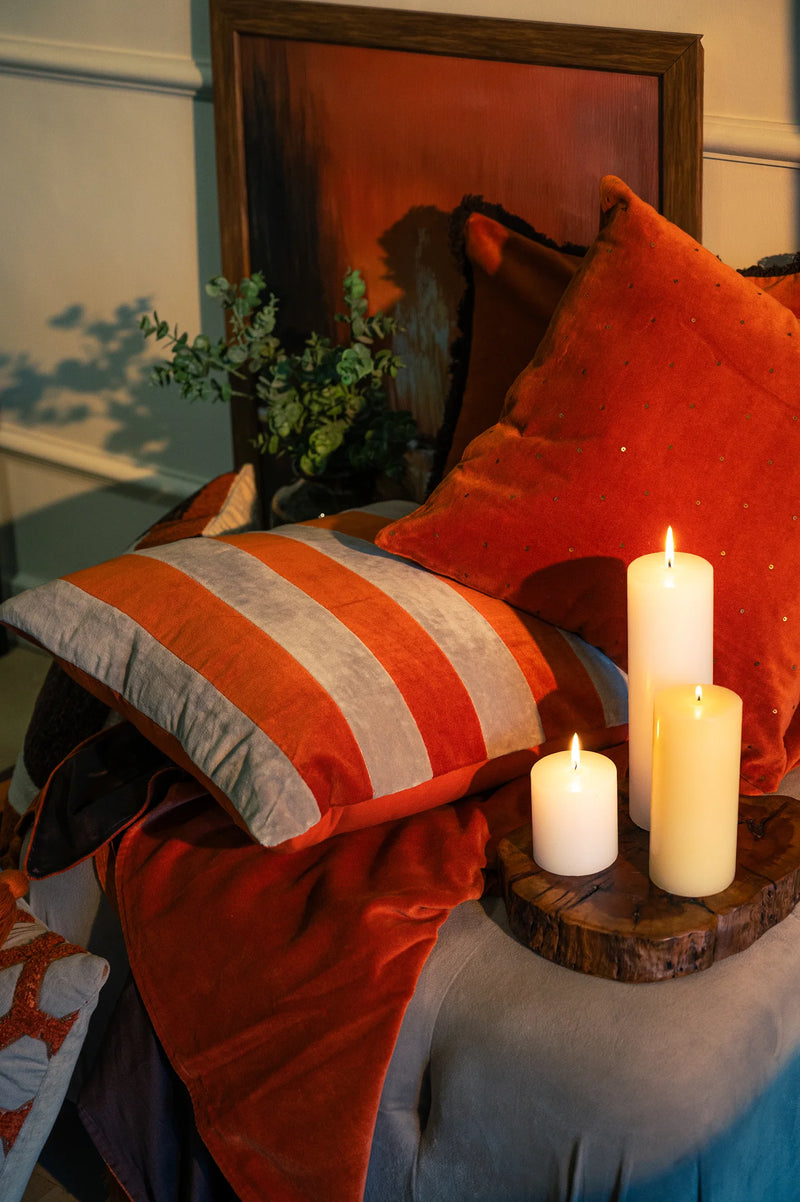 Ro Kolleksjonen - 5 putetrekk 45 cm x 45 cm , 50 cm x 50 cm