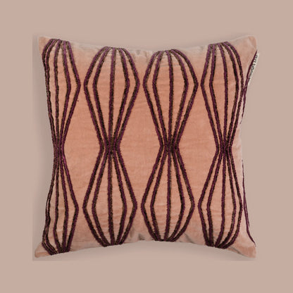 Kveldsbris - Mocha Mousse Fløyel Putetrekk