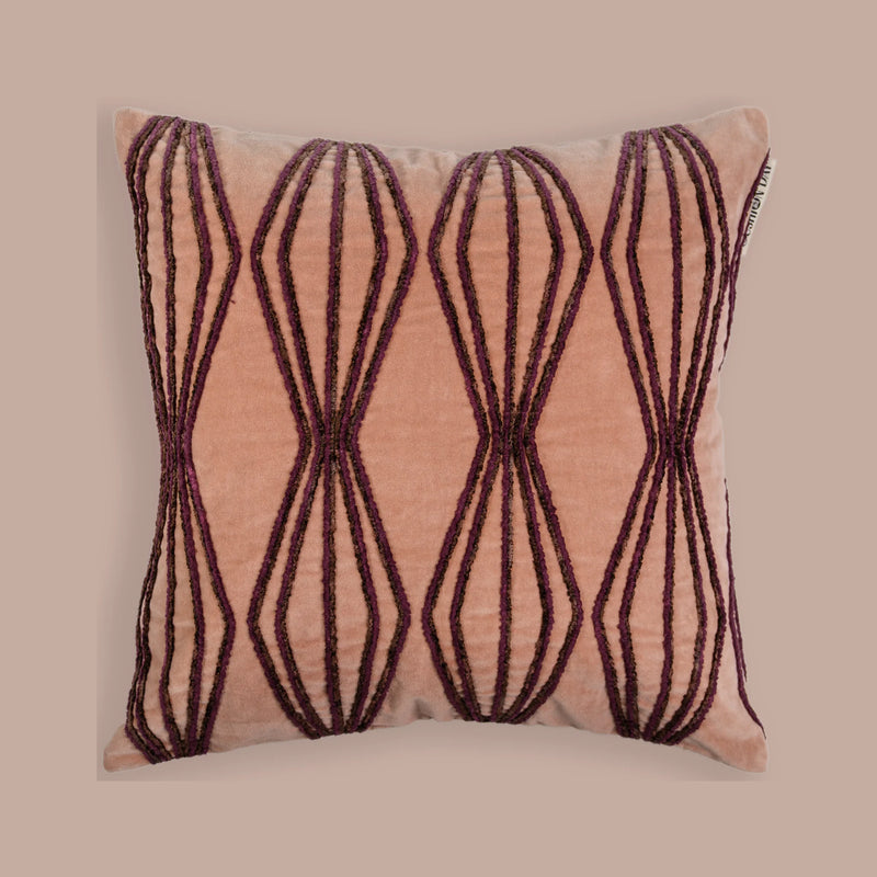 Kveldsbris - Mocha Mousse Fløyel Putetrekk