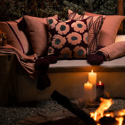 Mocha Mousse Kolleksjonen- 3 putetrekk 45 cm x 45 cm