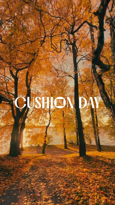 Cozy outdoor seating with cushions